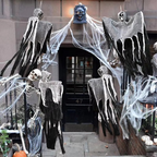 Halloween Hanging Ghost Realistic Scary Skeleton Grim Reaper Haunted House Decoration