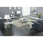 Table Home Furniture for Sitting Room Faux Birch Desk Coffee Side Living Tea