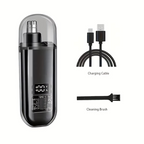 USB Rechargeable Nose Ear Hair Trimmer Portable Electric Grooming Clipper Men